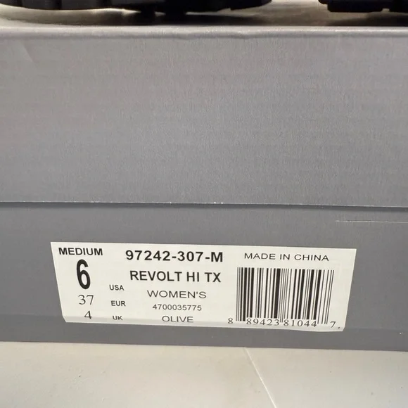 Womens Palladium Revolt Hi TX Platform Boot / Star White / 97242-116-M / Size 10 - Picture 7 of 7